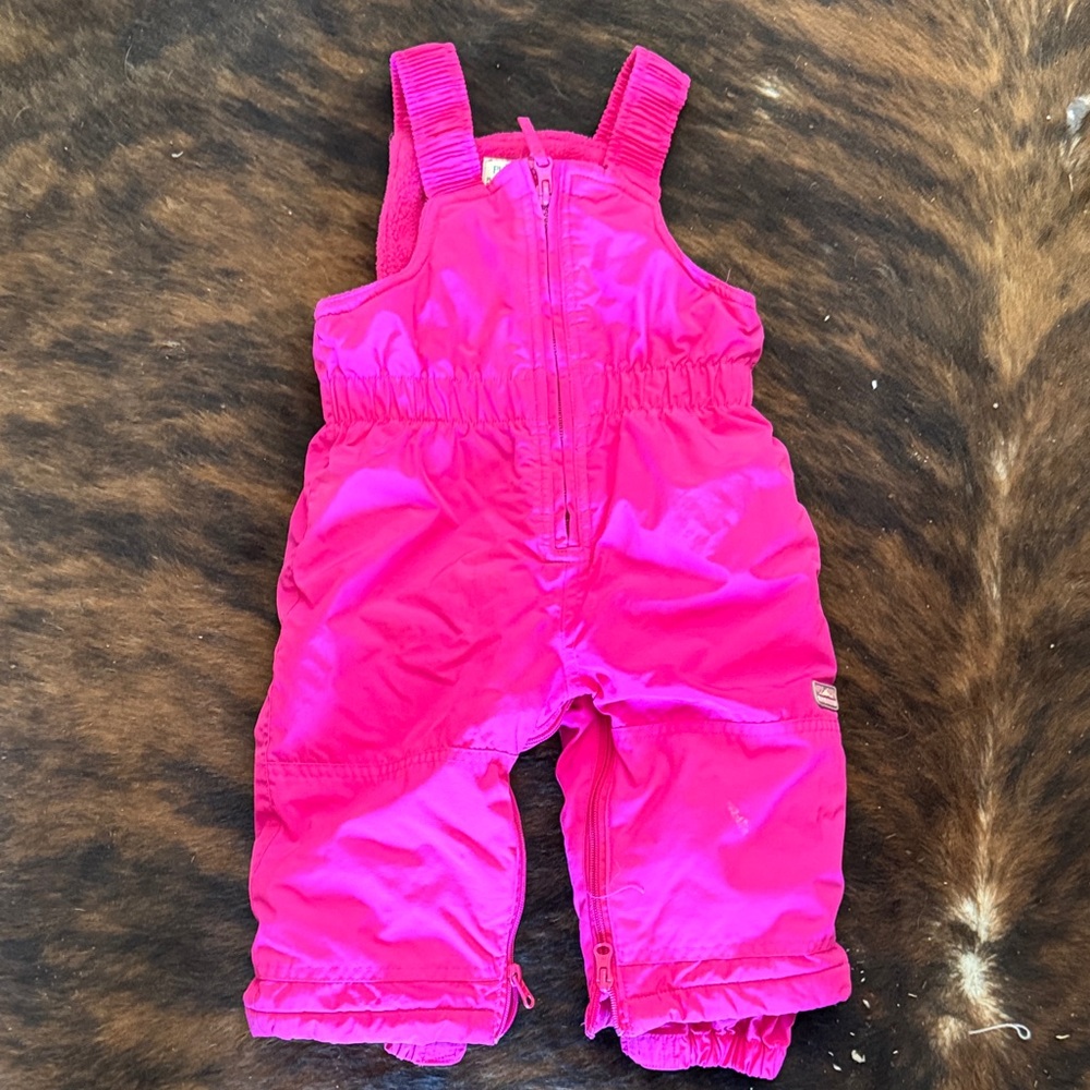 Pink Snow Suit Children’s Place size 12 months
